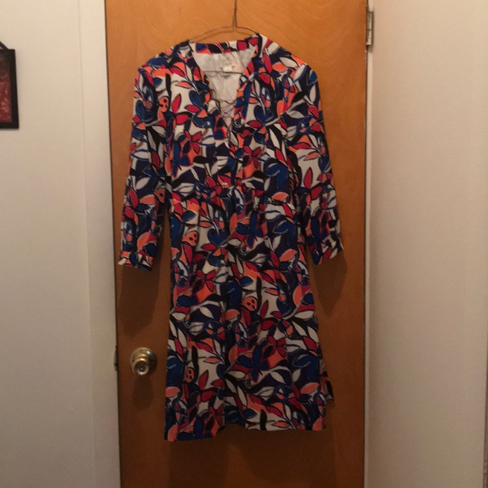 Multicolored J.Crew XS dress